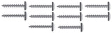 Marine Grade #10 X 3/4" Stainless Steel Pan Head Phillips Tapping Screw Fasco Fastener MP0549 0549MP 10-Pack