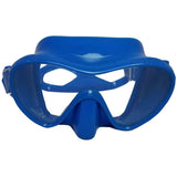 Guardian USVI Pro Scuba & Snorkeling Frameless Silicone Blue Dive Mask Adult Size