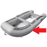 West Marine 15493380 Inflatable Boat 2-3/4" X 29' Grey with White Stripe Rubrail Rubstrake