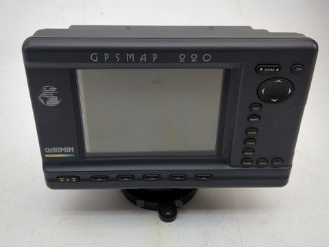 Garmin GPSMAP 220 010-00070-00 Marine 16-Color Active-Matrix GPS Chartplotter FOR PARTS