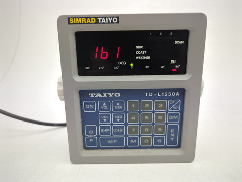 Simrad Taiyo TD-L1550A Synthesized Compact VHF Automatic Digital Direction Finder TD-L1550