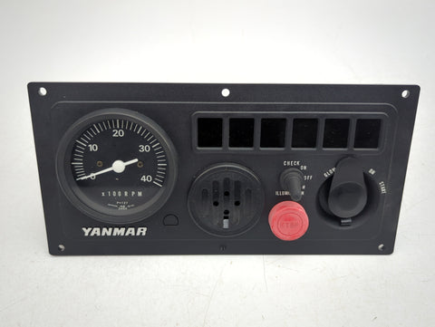 Yanmar 128170-91002 Genuine OEM 4JH3G-TBE 4000 RPM B-Type Instrument Panel P=116
