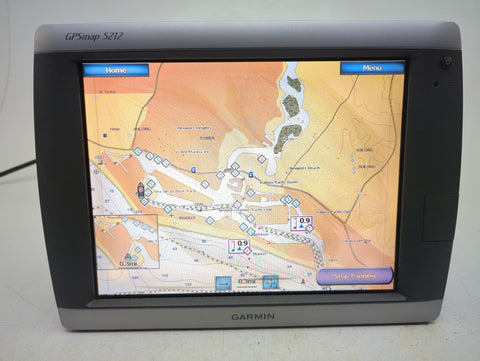 Garmin GPSMAP 5212 Boat Marine 12.1" Touchscreen FishFider Radar GPS Chartplotter Display