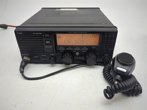 Icom IC-M710 MF/HF Marine Single Side Band SSB Ham Transceiver Radio