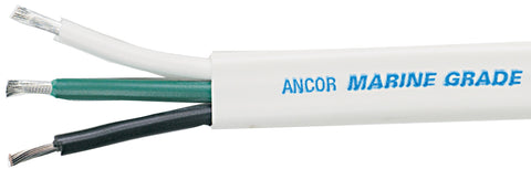 Marine Grade 12/3 AWG X 6' Stranded Tinned Copper Triplex Wire Boat Cable Ancor 1313-FT