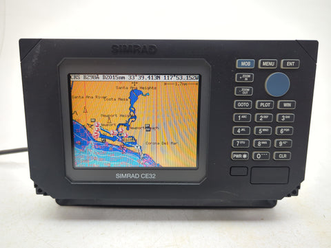 Simrad Shipmate CE32 TFT Marine 6" Color FishFinder GPS ChartPlotter Display CE32D