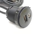 Fusion MS-CBUSB3.5 010-12381-00 Panel Mount USB + 3.5mm AUX Audio Cable