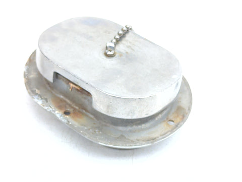 Groundhog Marine 156-66095-00 Vintage Heavy Duty Stainless Steel Anchor Rope Chain Deck Hawse Pipe