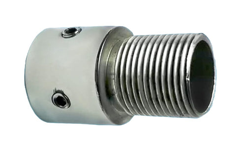 West Marine 127480 Boat Marine Stainless Steel 1"-14 Thread Tube Base Antenna Mount