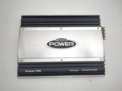Jensen Power 760 Boat Marine 760 Watt 4-Channel Mobile Stereo Power Amplifier