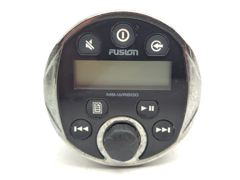 Fusion MS-WR600 Boat Marine Stereo MS-IP600 MS-CD600 Wired Remote Control