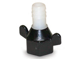 SHURflo 244-2936 Nylon 1/2” Wingnut Swivel X 5/8" Hose Barb Straight Pump Fitting 94-181-02 2-Pack