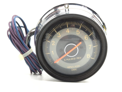 OMC 173492 Genuine OEM Traditional Series Johnson Evinrude Outboard 8000 RPM Tachometer