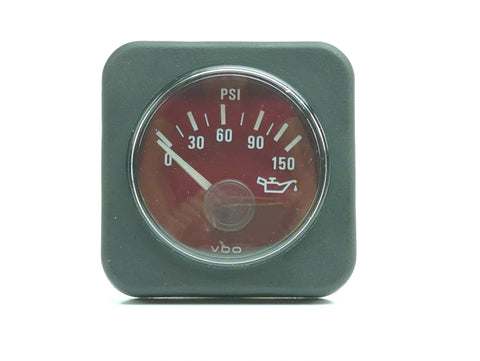 VDO 350 213 Vanguard Series Marine 2" 24V 150 PSI Oil Pressure Gauge 350-213 350213
