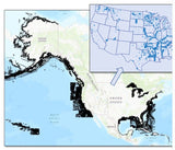 Raymarine R70740 LightHouse NC2 Mirco SD Card Electronic Chart Map North America Lakes and Coast