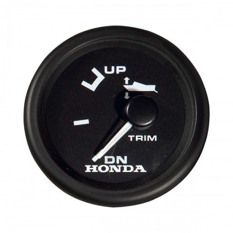 Honda 37263-ZW5-000ZA 63194F Genuine OEM Black V3 Outboard Trim Tilt Gauge