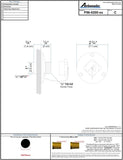 Ambassador Marine P56-0200-SS Boat Marine 316 Stainless Steel Water Outlet