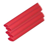 Ancor 304606 Marine Adhesive Lined 3/8" X 6" Red Electrical Heat Shrink Tubing 5-Pack