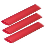 Ancor 306603 Marine Adhesive Lined 3/4" X 3" Red Electrical Heat Shrink Tubing 3-Pack