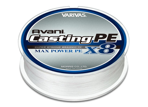 Varivas Avani Casting PE Max Power X8 64lbs X 300m Premium Braided Fishing Line