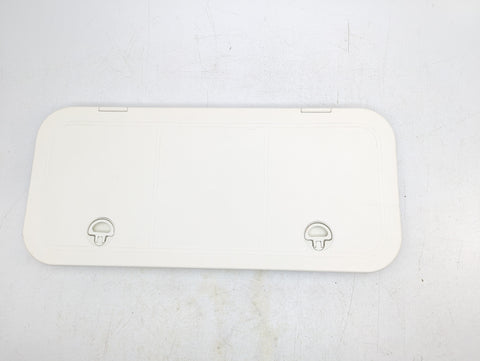 Bomar G71030--WT Boat Marine 10-5/16" X 27-5/16" Inspection Access Hatch with Latch