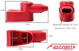 Fastronix Solutions 404-102 Boat Marine Battery Terminal Cover Set