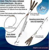 Fishsaverpro Fish Descending Return Device Stainless Steel Deep-Sea Fishing