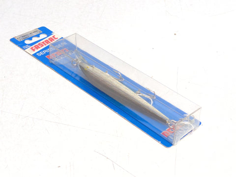 Rebel FT2201 Fastrac Series Silver Rattling Minnow Premium Fishing Lure