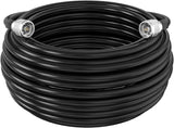 UIInosoo-400 RF0A0236A-CA Ultra Low Loss N-Type 50ft Male to Male Coax Cable