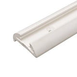 TACO V21-9501WH Boat Marine White 1-1/2’’ X 7/8’’ Rigid Vinyl Rub Rail Per Foot