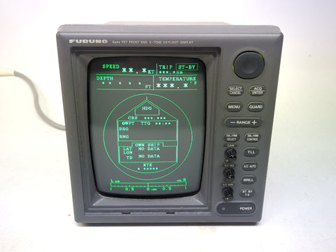 Furuno RDP-118 1832 1932 1942 MK2 Boat Marine 10" CRT Radar Display Head
