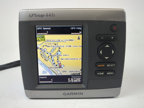Garmin GPSMAP 441S 010-00766-01 Boat Marine 4" Color FishFinder Chartplotter Display