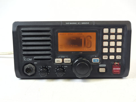 Icom IC-M604 High Performance Marine DSC VHF Radio Transceiver Hailer