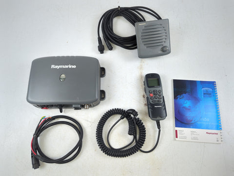 Raymarine RAY240 E42001 Boat Marine SeaTalk Modular VHF / Hailer Radio System