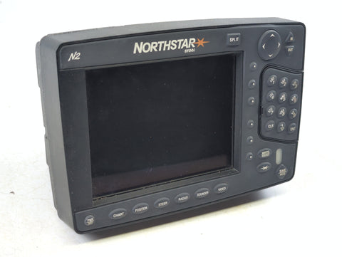 Northstar 6100i 6P6 Color 6.4" GPS FishFinder Radar Multifunction MFD Chartplotter Display FOR PARTS