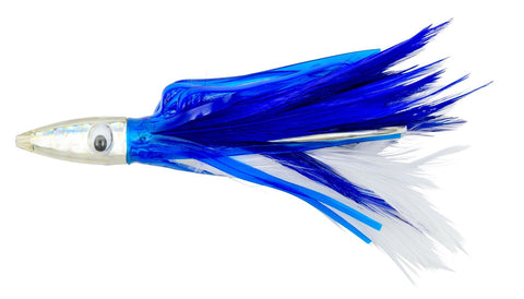 Boone 51448 514 Series Tuna Treat Blue/White Rigged 1.5oz 6in Fishing Lure