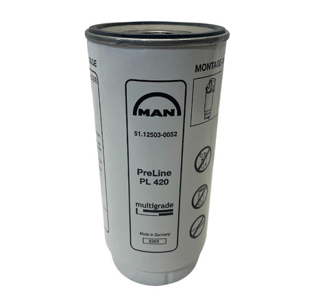 MAN 51.12503-0052 Genuine OEM Boat Marine CR Engine Primary Fuel Filter