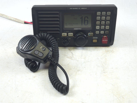 Icom IC-M604 High Performance Marine DSC VHF Radio Transceiver Hailer