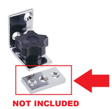 Perko 0719DP0CHR Marine 1-3/8 ” L Chrome Plated Brass Removable Angled Table Fastener