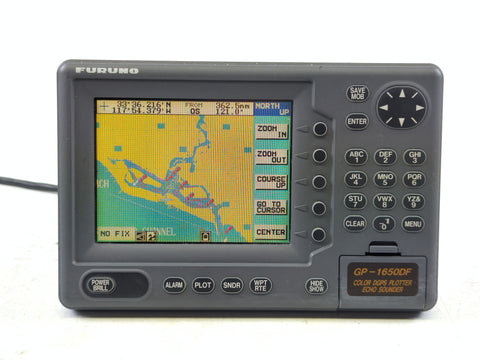 Furuno GP-1650DF Color 5.6" GPS/DGPS Navigator Dual Frequency Sounder FishFinder Chartplotter Display