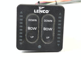 Lenco 123-LED 30321-002 Boat Marine All-In-One LED Trim Tab Switch 30321-001 - Second Wind Sales