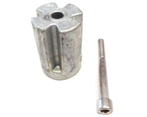 Volvo Penta 3593981 Genuine OEM IPS Lower Gear Unit Zinc Anode and Mounting Bolt