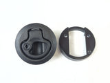 Southco M1-41 Boat Marine 2-3/8“ Black Plastic Locking Flush Push-to-Close Latch NO KEY
