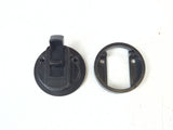 Southco M1-41 Boat Marine 2-3/8“ Black Plastic Locking Flush Push-to-Close Latch NO KEY