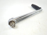 Lewmar 29141121 Marine Boat 10" Lock-In Single Grip Chrome-Plated Bronze Winch Handle