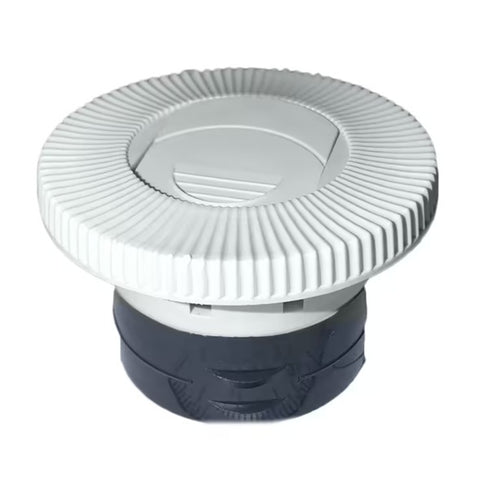 Dometic 333441 9108557423 Boat Marine HVAC Round Plastic White 2" Euro Style Grille