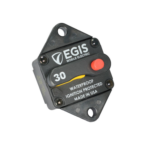 Egis 4706-030 285-Series Panel Mount Type III 30A Waterproof Circuit Breaker Blue Sea Systems 7081 Cooper Bussmann 285030P