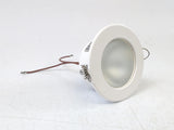 Cantalupi Lighting SIRIO 80 Boat Marine 12V/24V 20W 3" White Recessed Downlight 20SIRIO80GLAS