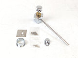 Lowe Hardware 6091 + 7004 Chrome 5-1/2" Push Button Drawer Latch