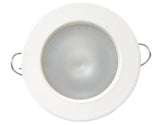 Cantalupi Lighting SIRIO 80 Boat Marine 12V/24V 20W 3" White Recessed Downlight 20SIRIO80GLAS